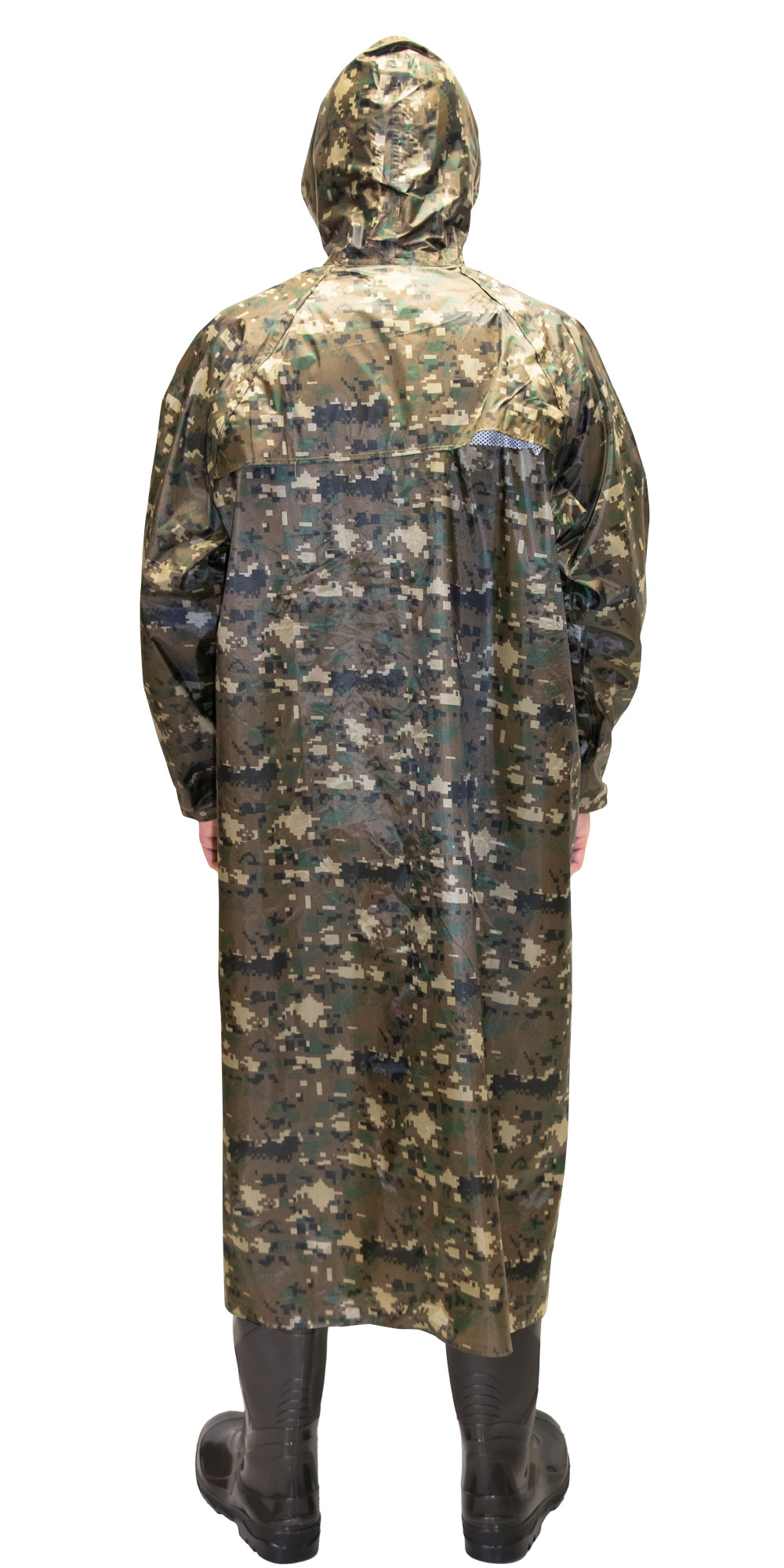 Плащ влагозащитный SIRIUS Стандарт (210 гр/м2) КМФ цифра (ЧЗ)