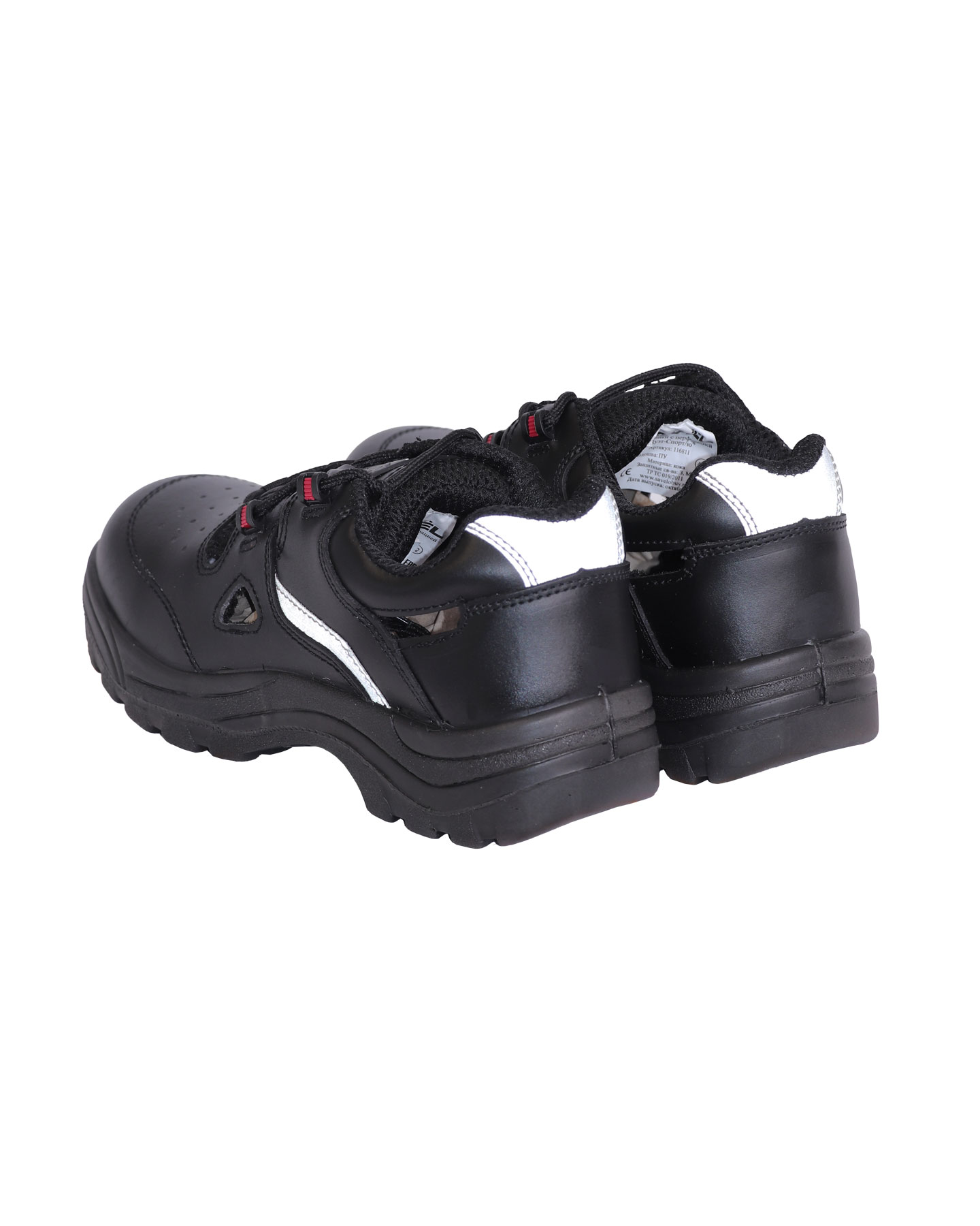 Полуботинки с перфорацией ДУЭТ-СПОРТ/Ю, кожа, ПУ 