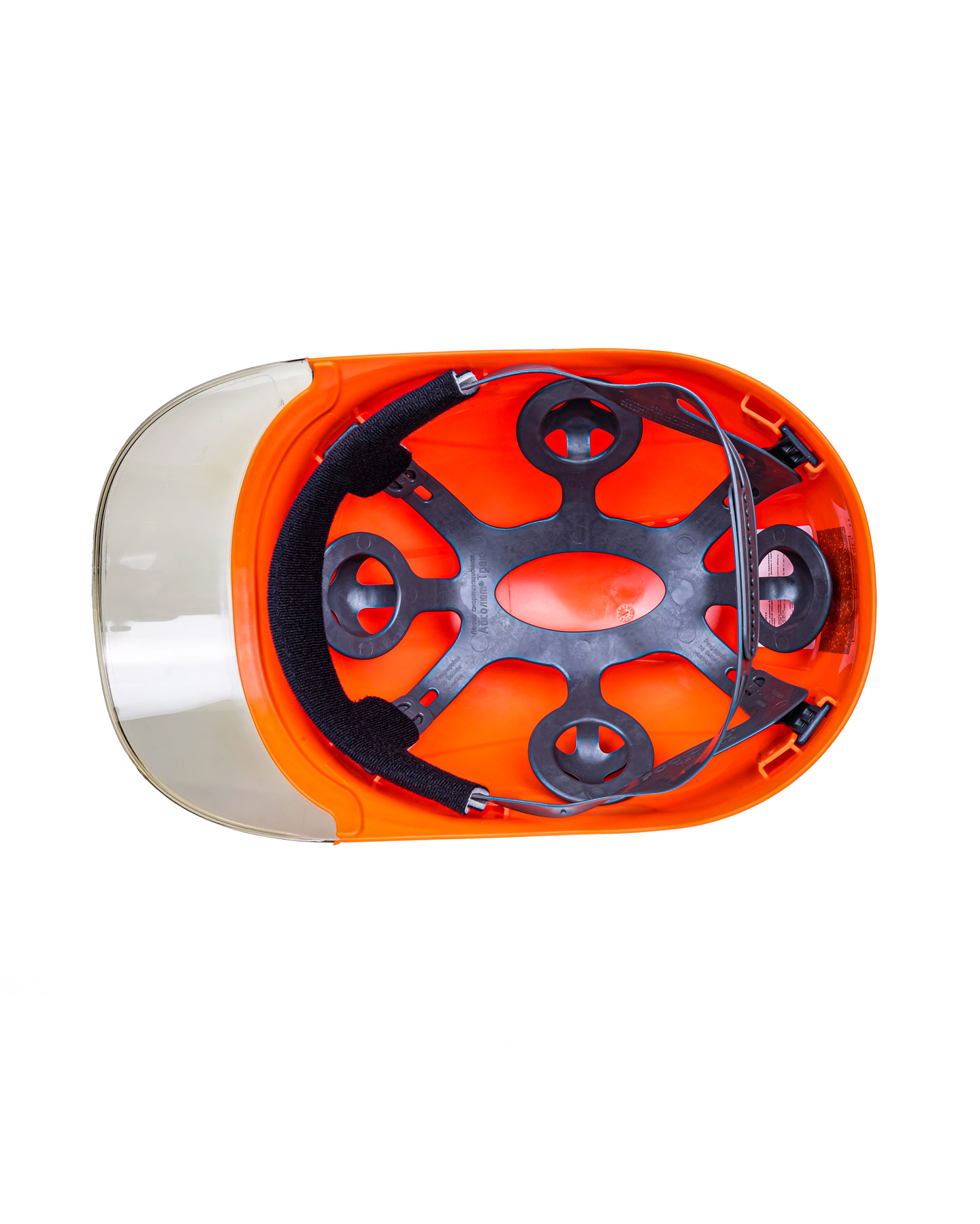 Каскетка РОСОМЗ АБСОЛЮТ Визор оранжевая, 98014 (х20)