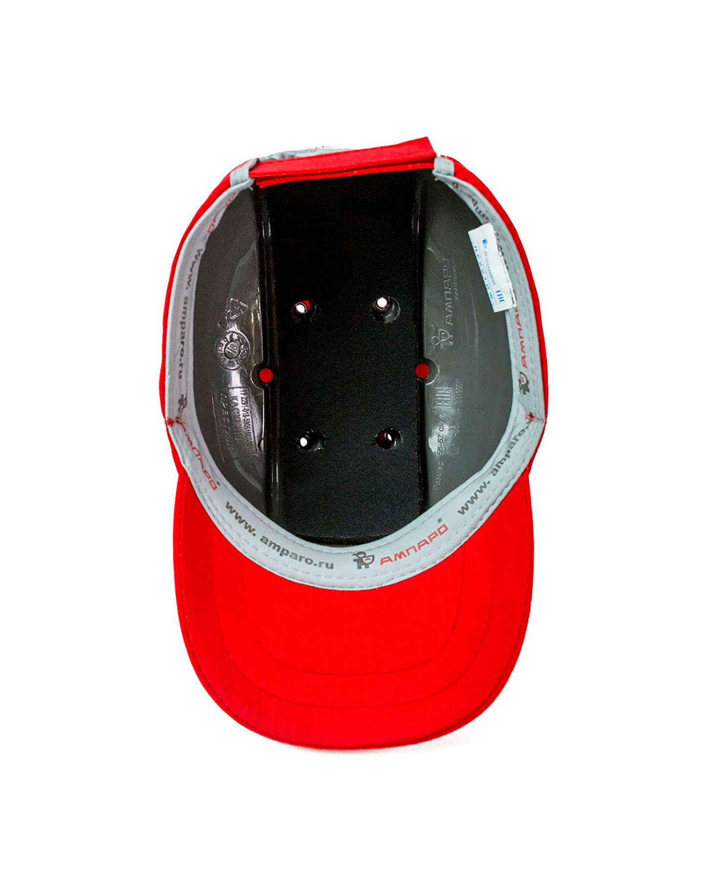 Каскетка АМПАРО Престиж красная, 126906 (х20)