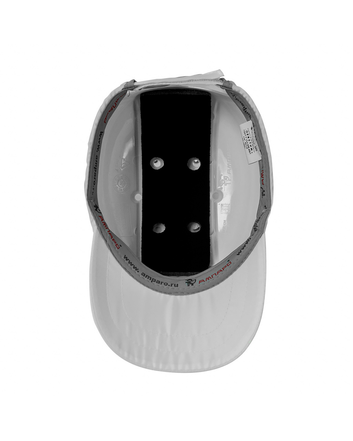 Каскетка АМПАРО Престиж белая, 126901 (х20)