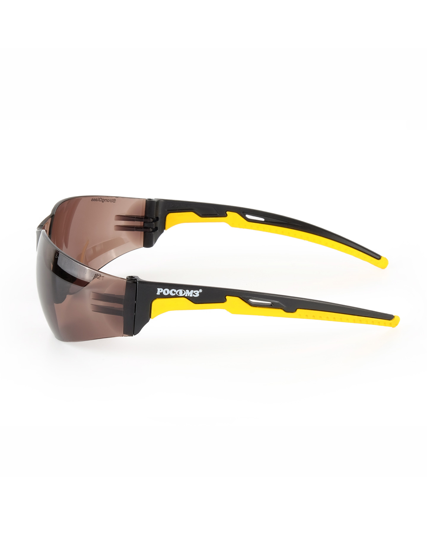 Очки открытые РОСОМЗ О15 HAMMER ACTIVE StrongGlass (5-3,1 PC) с мягким носоуп., 11502-5 (х30)