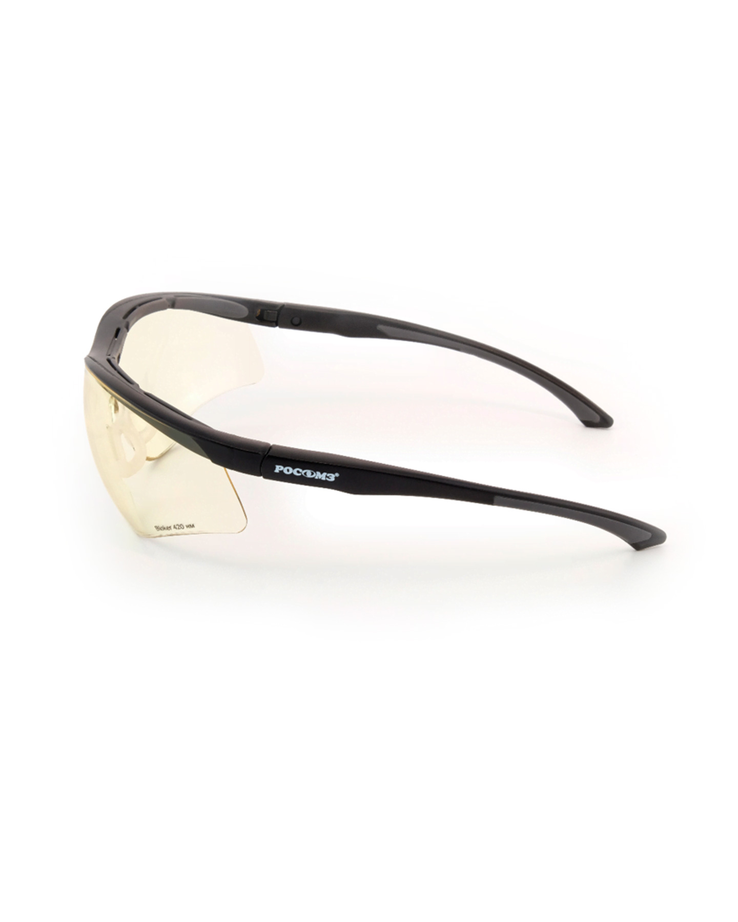 Очки открытые РОСОМЗ О51 Стальной БАРС СтронГлас (2С-1,2), 15137 (х30)