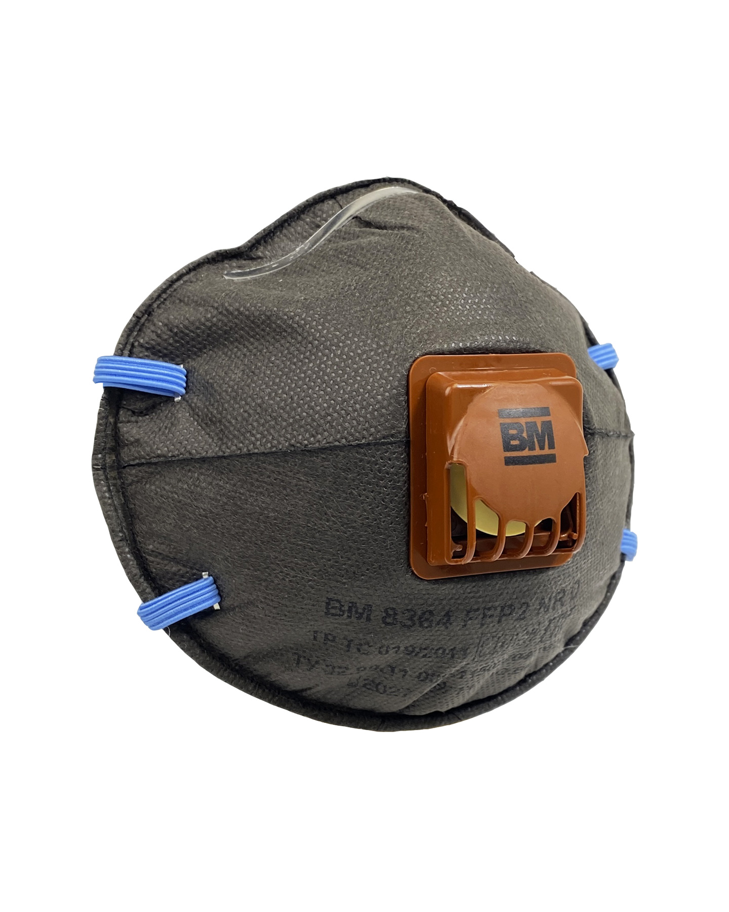 Респиратор ВМ-8364 NR D FFP2 (12 ПДК) с клапаном, чашеобразная, от аэрозолей (кр10х240)