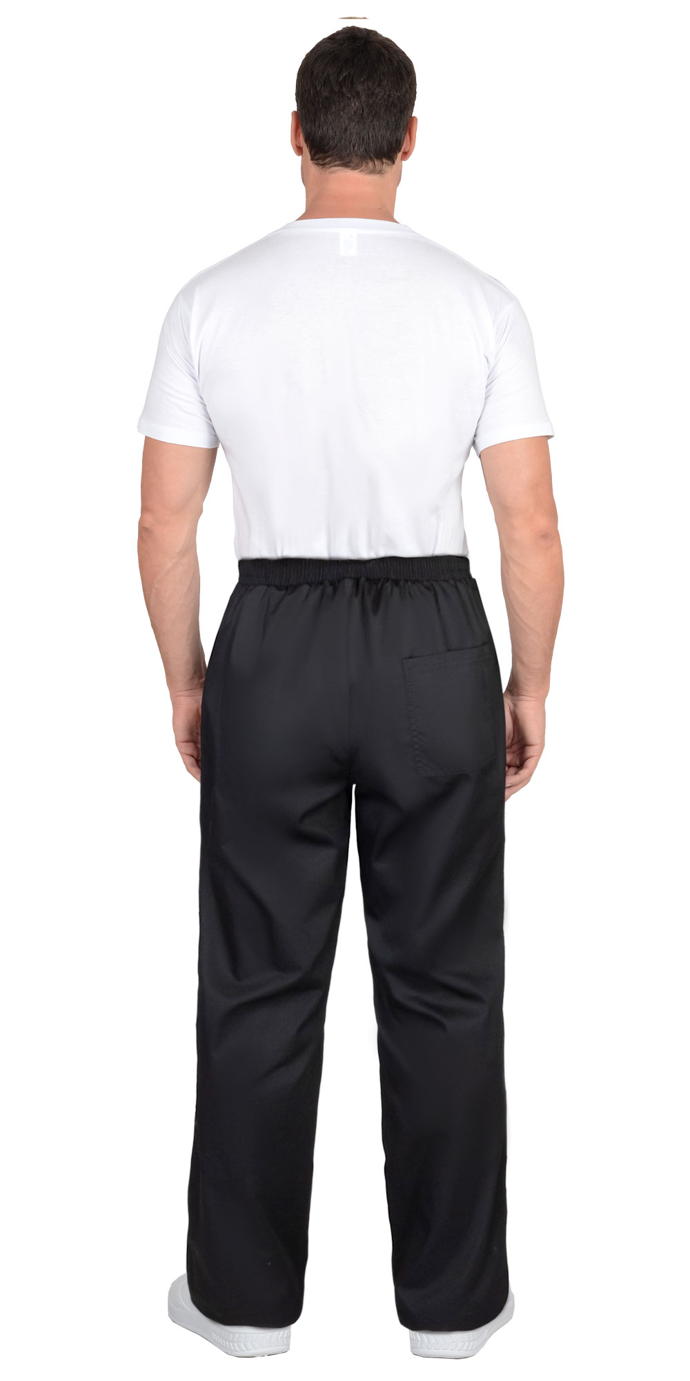 Брюки повара черные