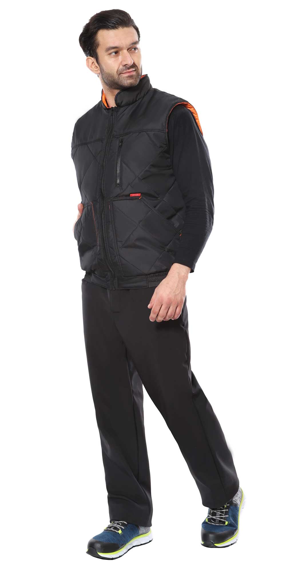 Жилет СИРИУС-ЕВРОПА утепленный чёрный 