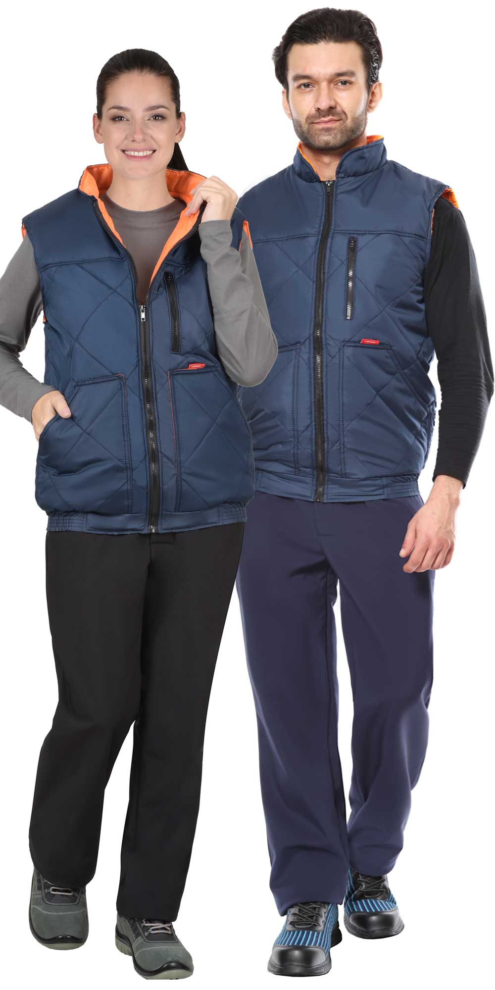 Жилет СИРИУС-ЕВРОПА утепленный тёмно-синий 