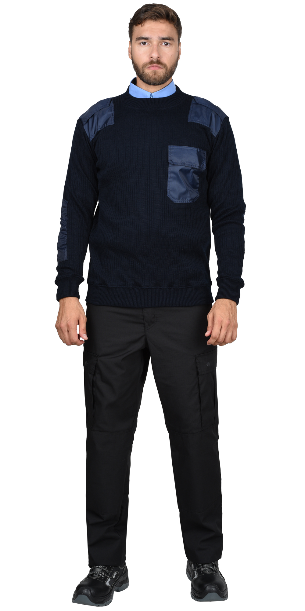 Джемпер форменный темно-синий