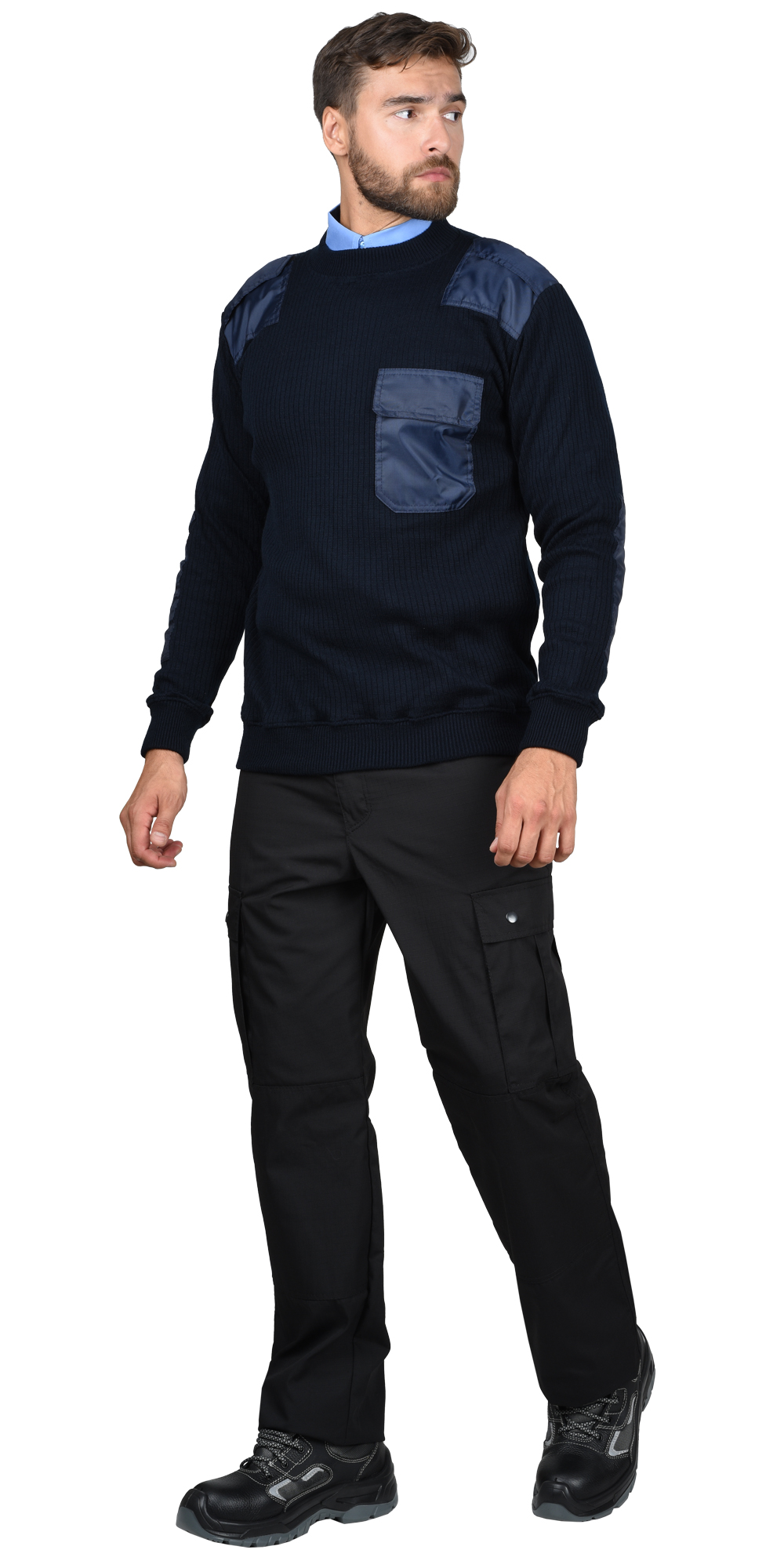 Джемпер форменный темно-синий