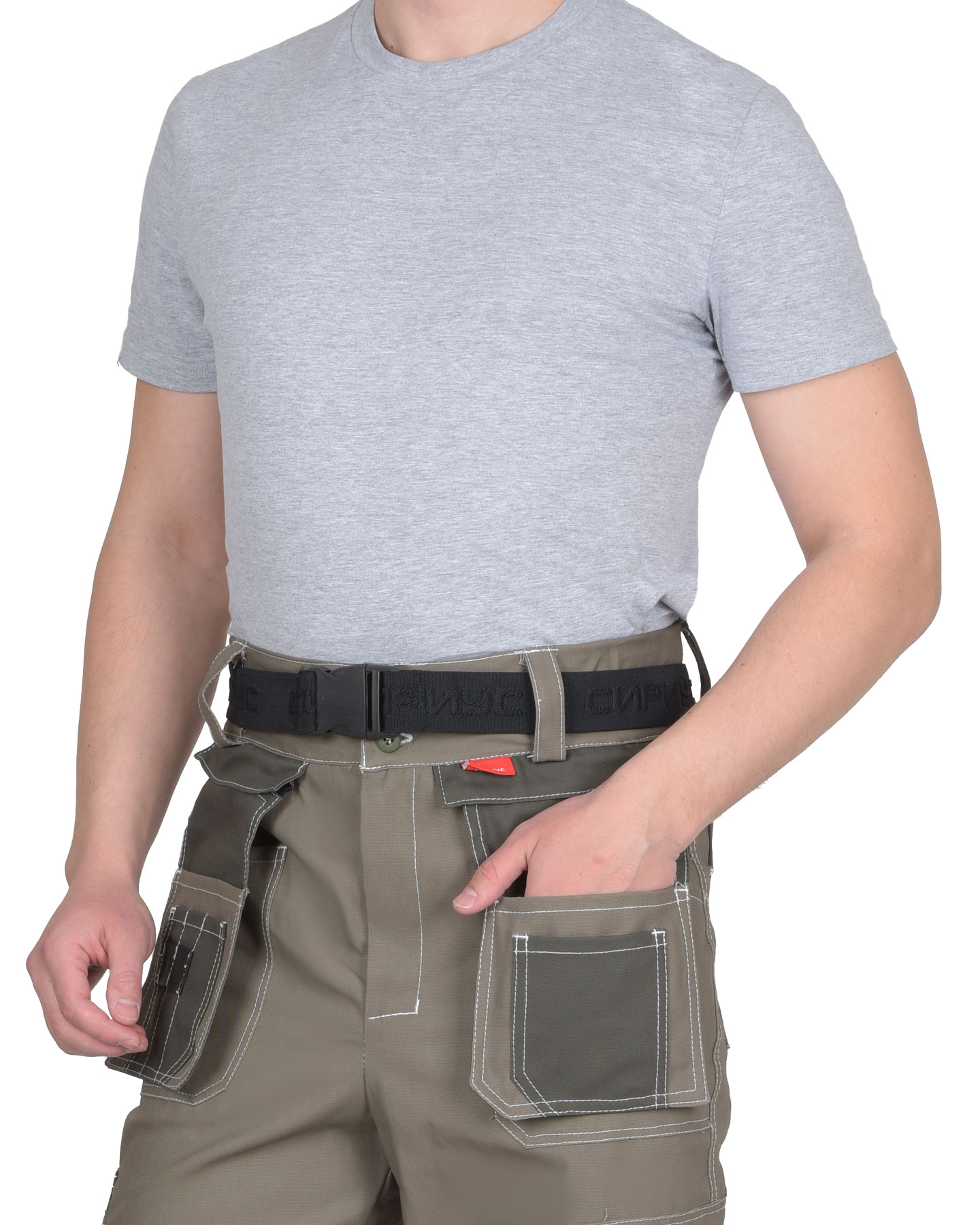 Брюки СИРИУС-ТОКИО т. песочный с хаки 100%х/б пл. 265 г/кв.м