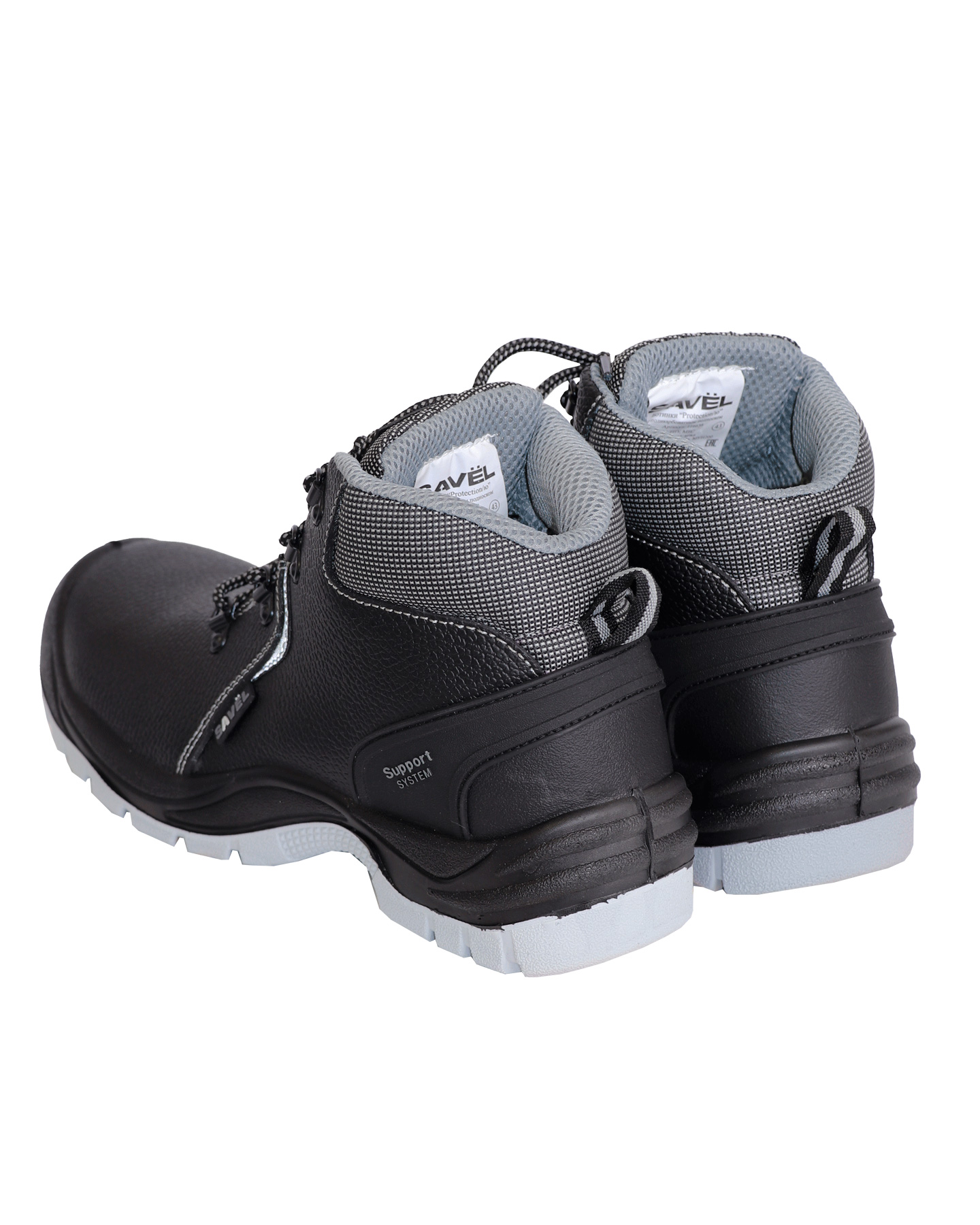 Ботинки PROTECTION/Ю, кожа, ПКП, ПУ-ТПУ (02891)