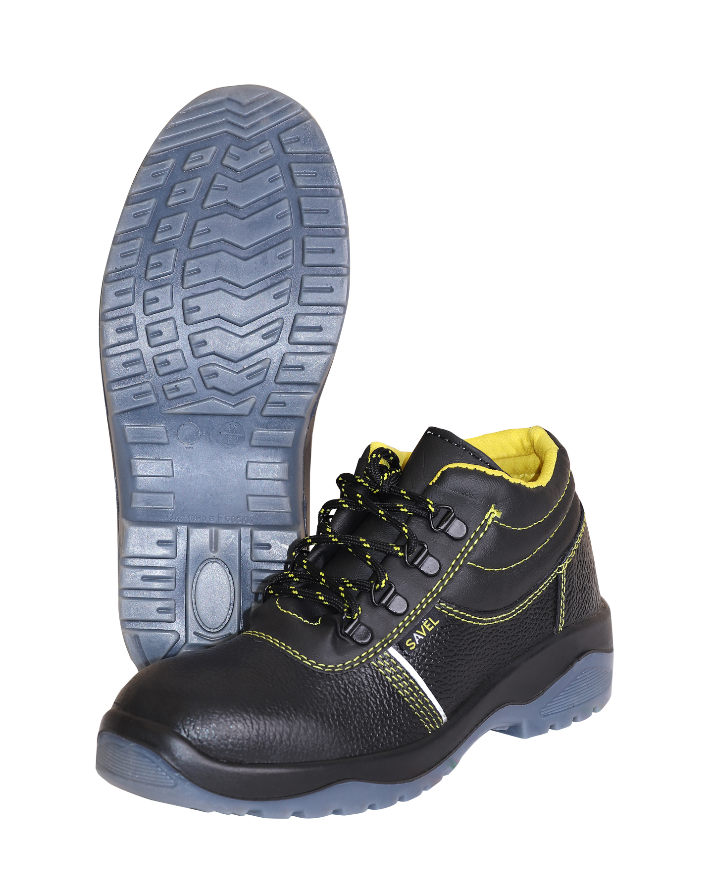 Ботинки ПРОФИ РТ, кожа, МП МС, ПУ-ТПУ 