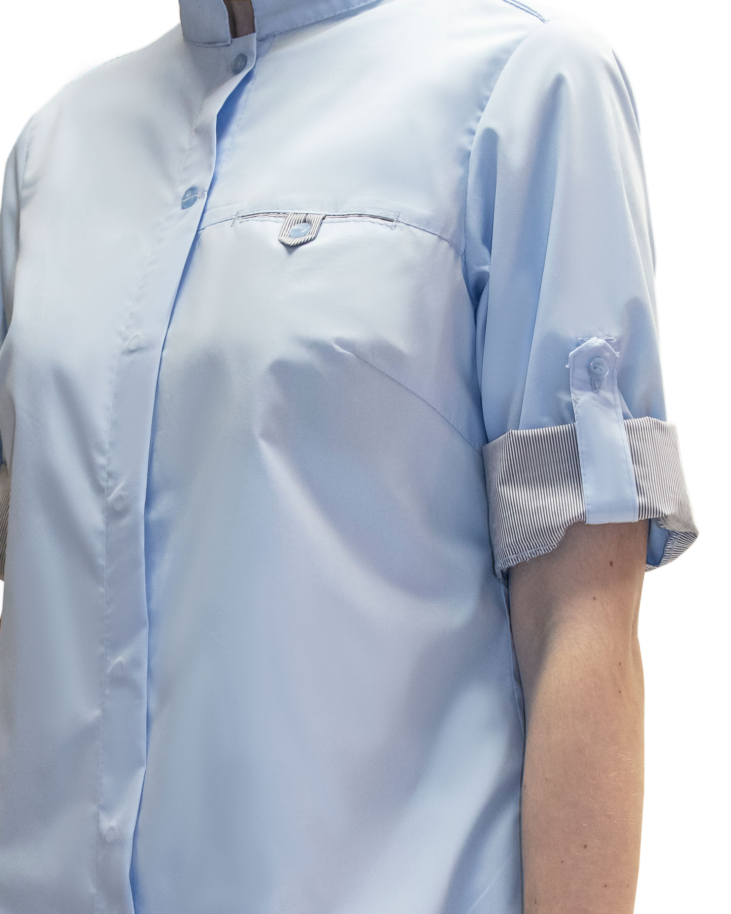 Блуза СИРИУС-ВЕНЕЦИЯ женская голубая