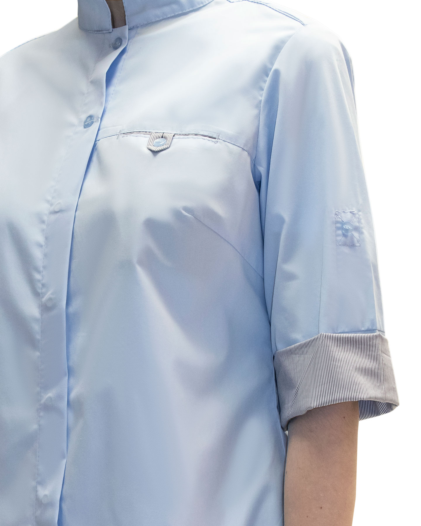 Блуза СИРИУС-ВЕНЕЦИЯ женская голубая