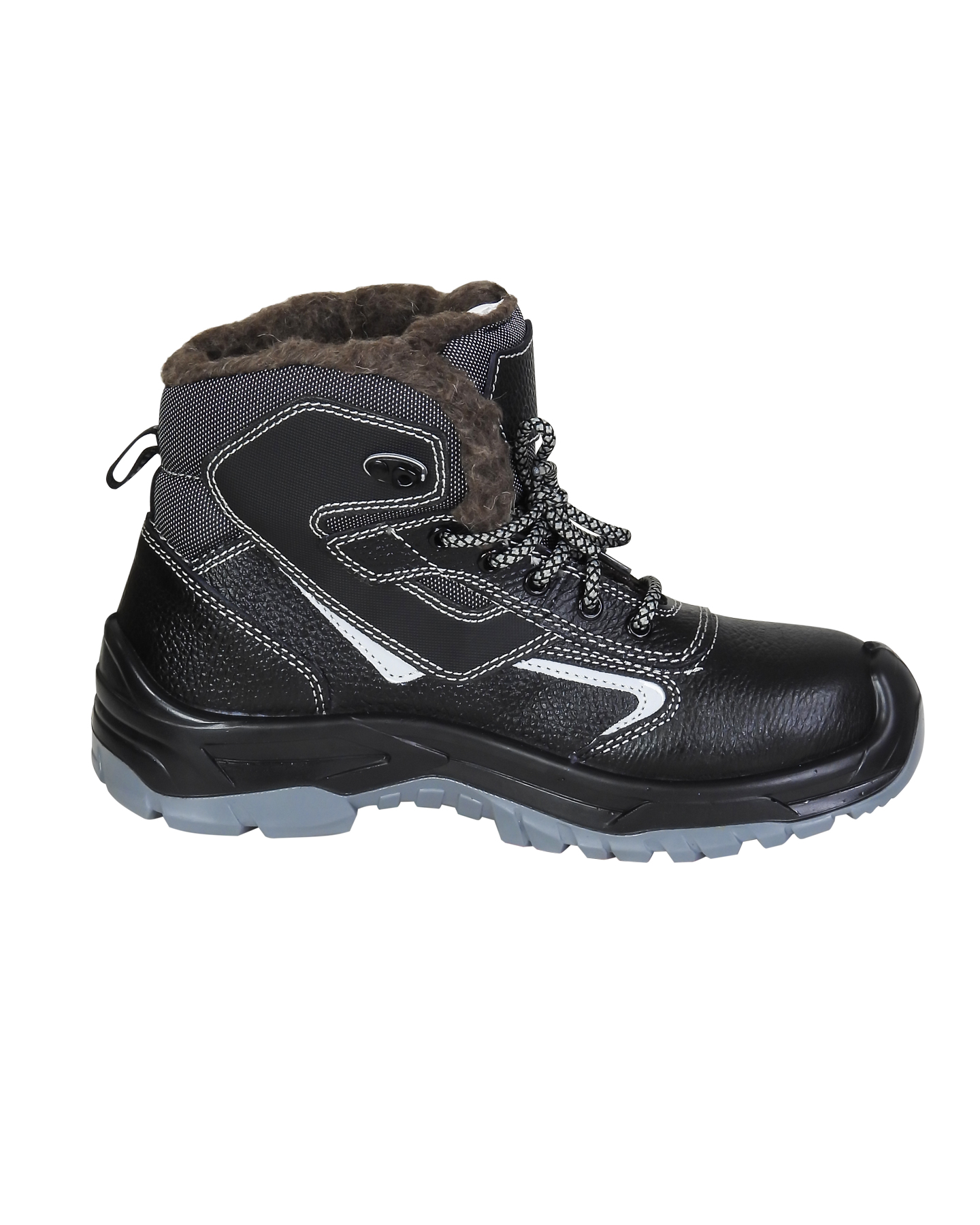 Ботинки SAVЁL-ДЖЕТ-ЗИМА кожа, шерстин, ПУ-ТПУ