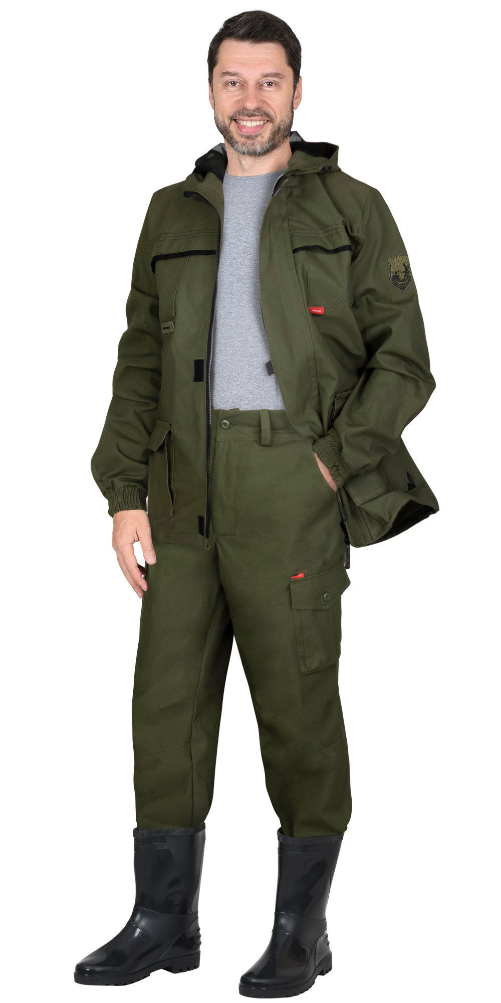 Брюки СИРИУС-ГЕО (п-но палаточн.) Хаки