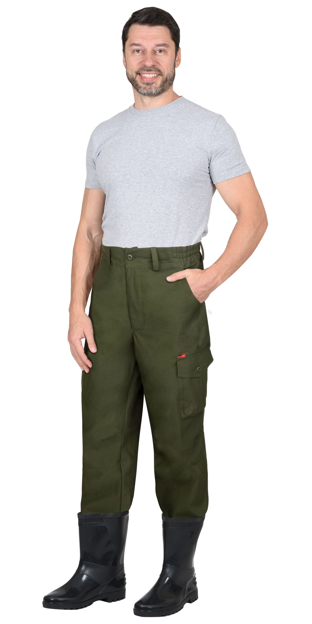 Брюки СИРИУС-ГЕО (п-но палаточн.) Хаки