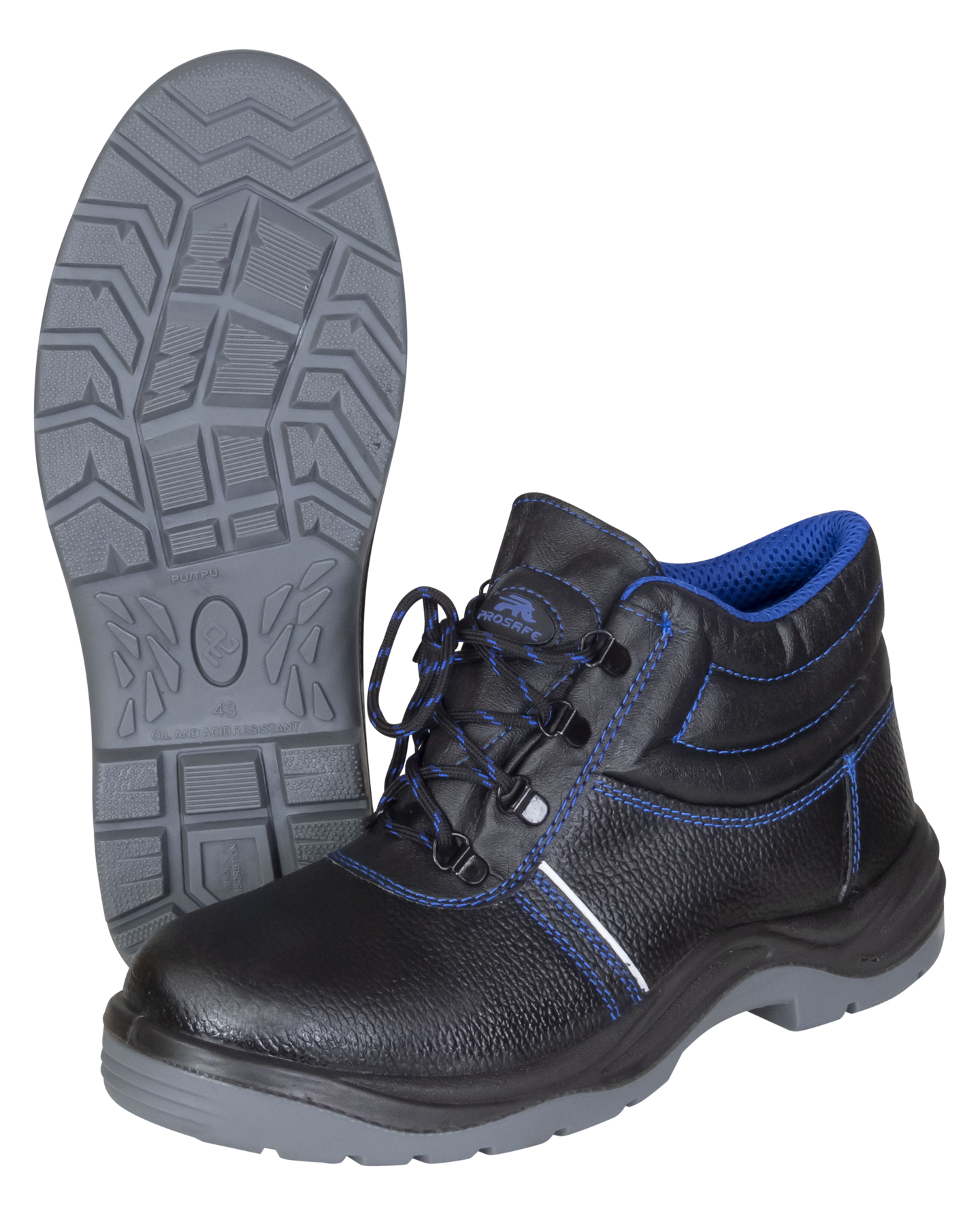 Ботинки 12Т, кожа, МП, ПУ-ТПУ