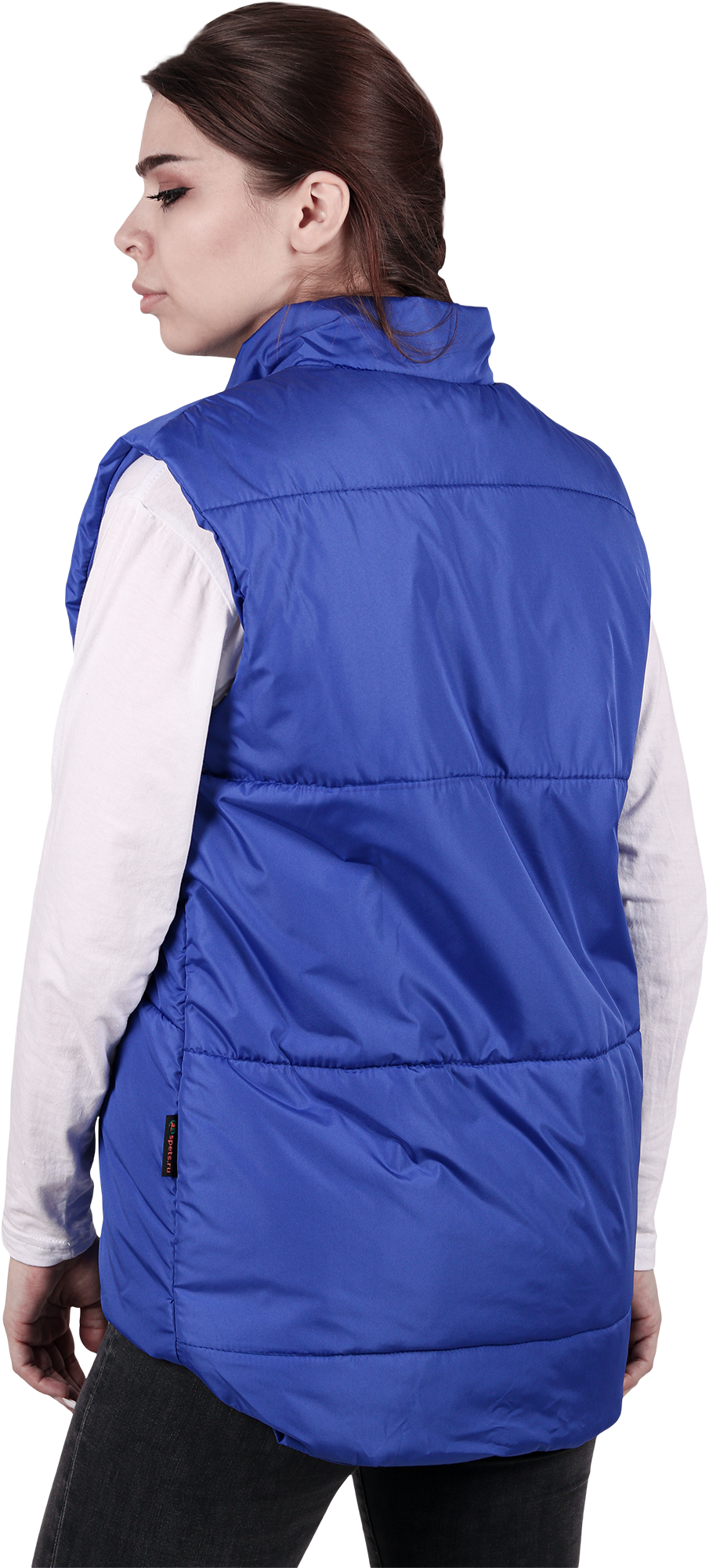 Жилет АКВАМАРИН утепленный, василек, женский