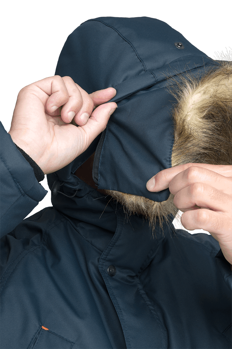 Куртка АЛЯСКА ЛЮКС зимняя, синий