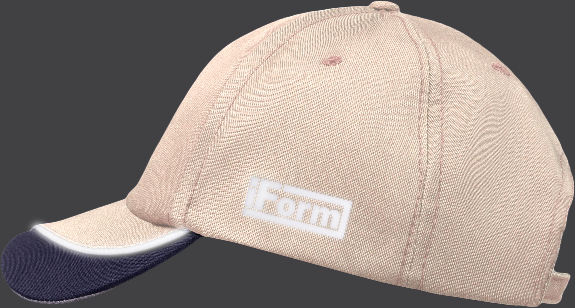 Бейсболка IFORM, бежевый-т.серый Импорт