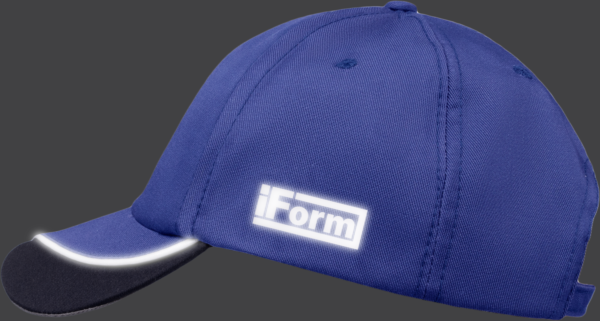 Бейсболка IFORM, синий-черный Импорт