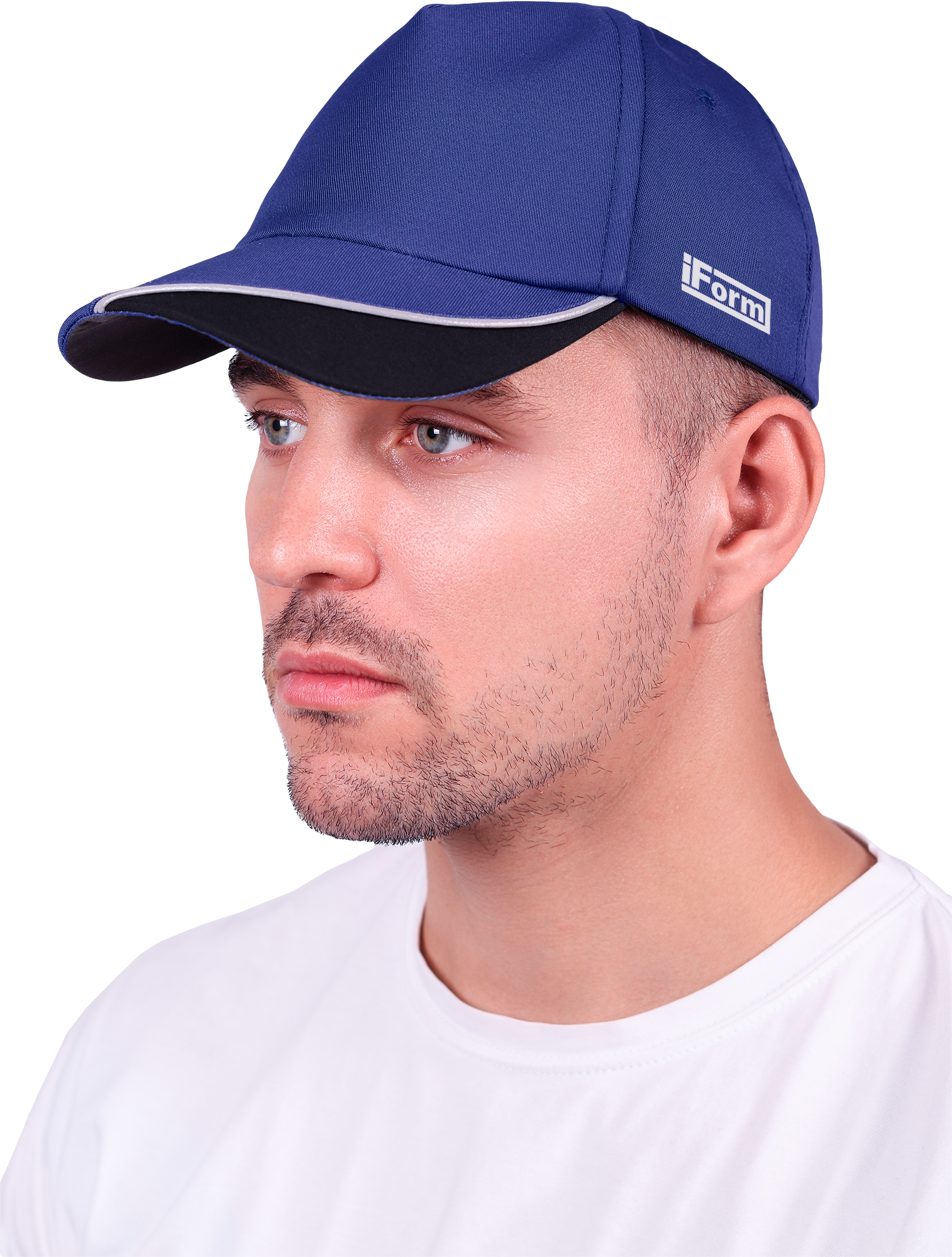 Бейсболка IFORM, синий-черный