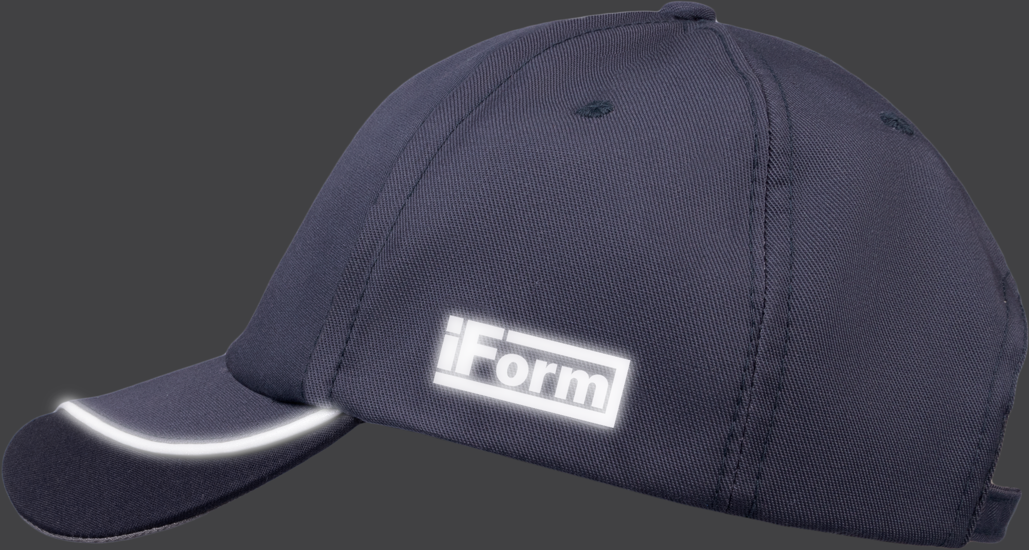 Бейсболка IFORM, т.серый-черный Импорт