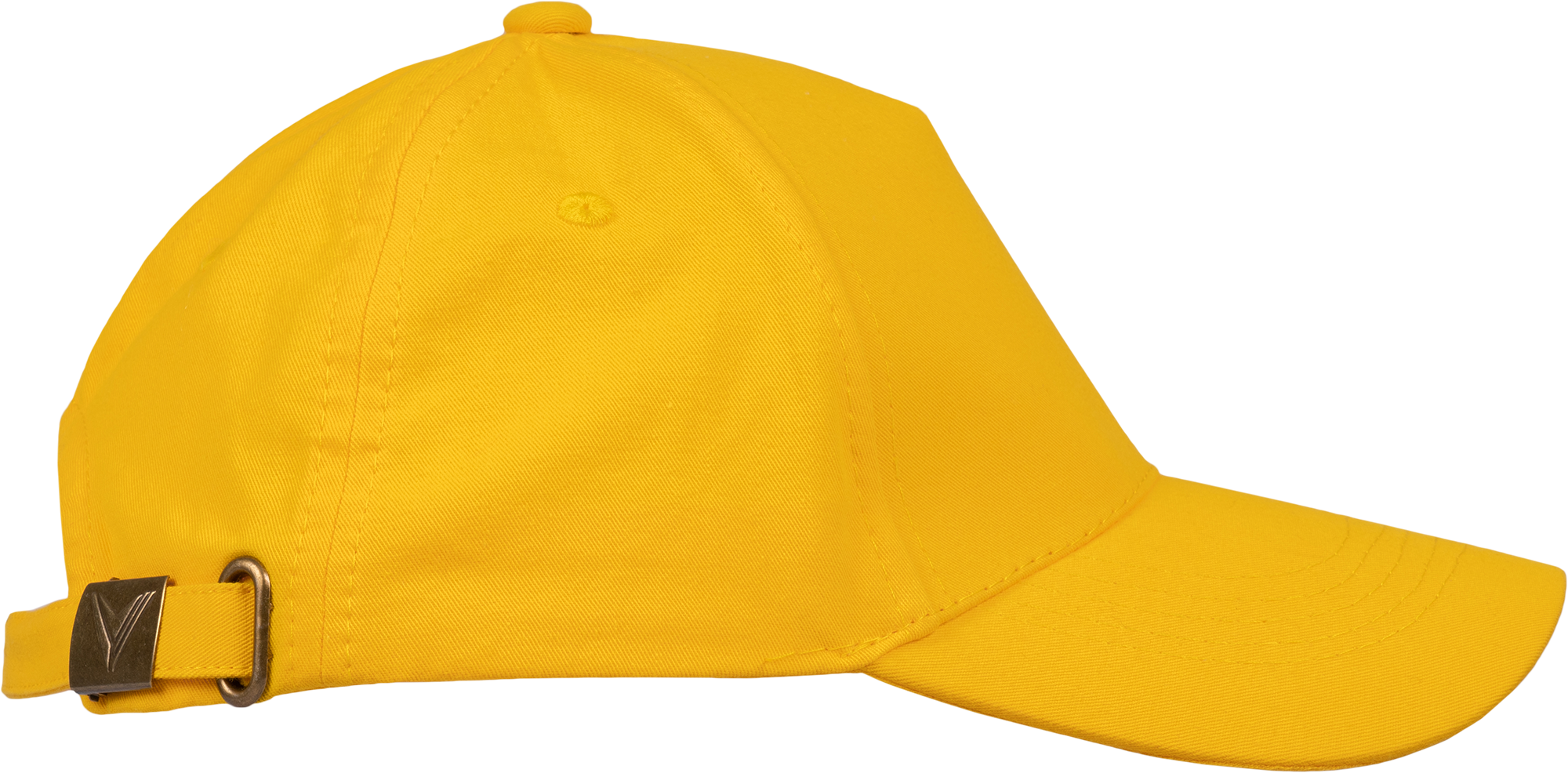 Бейсболка желтая