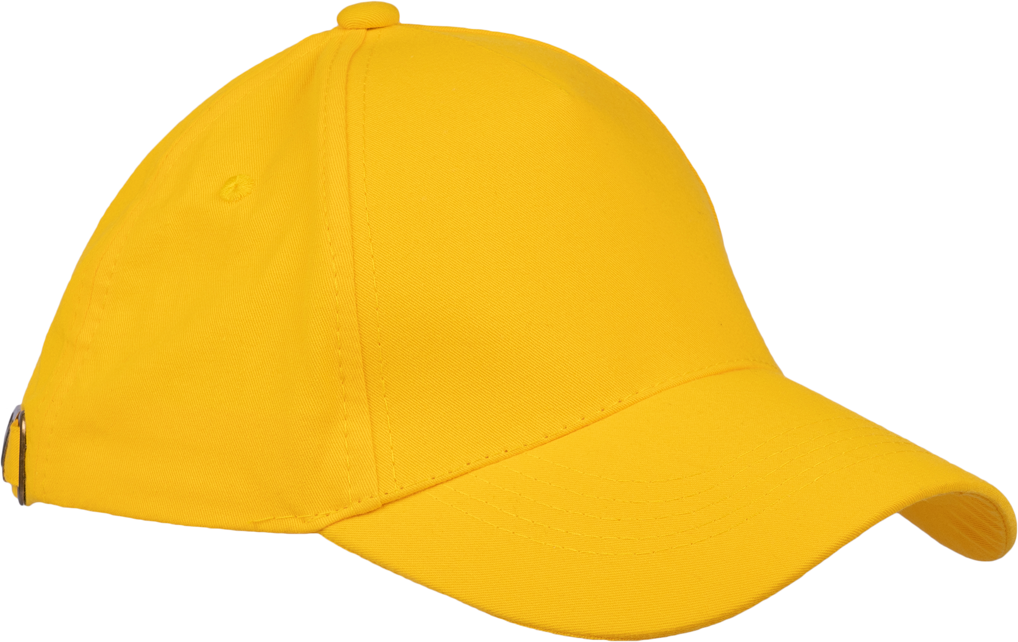 Бейсболка желтая