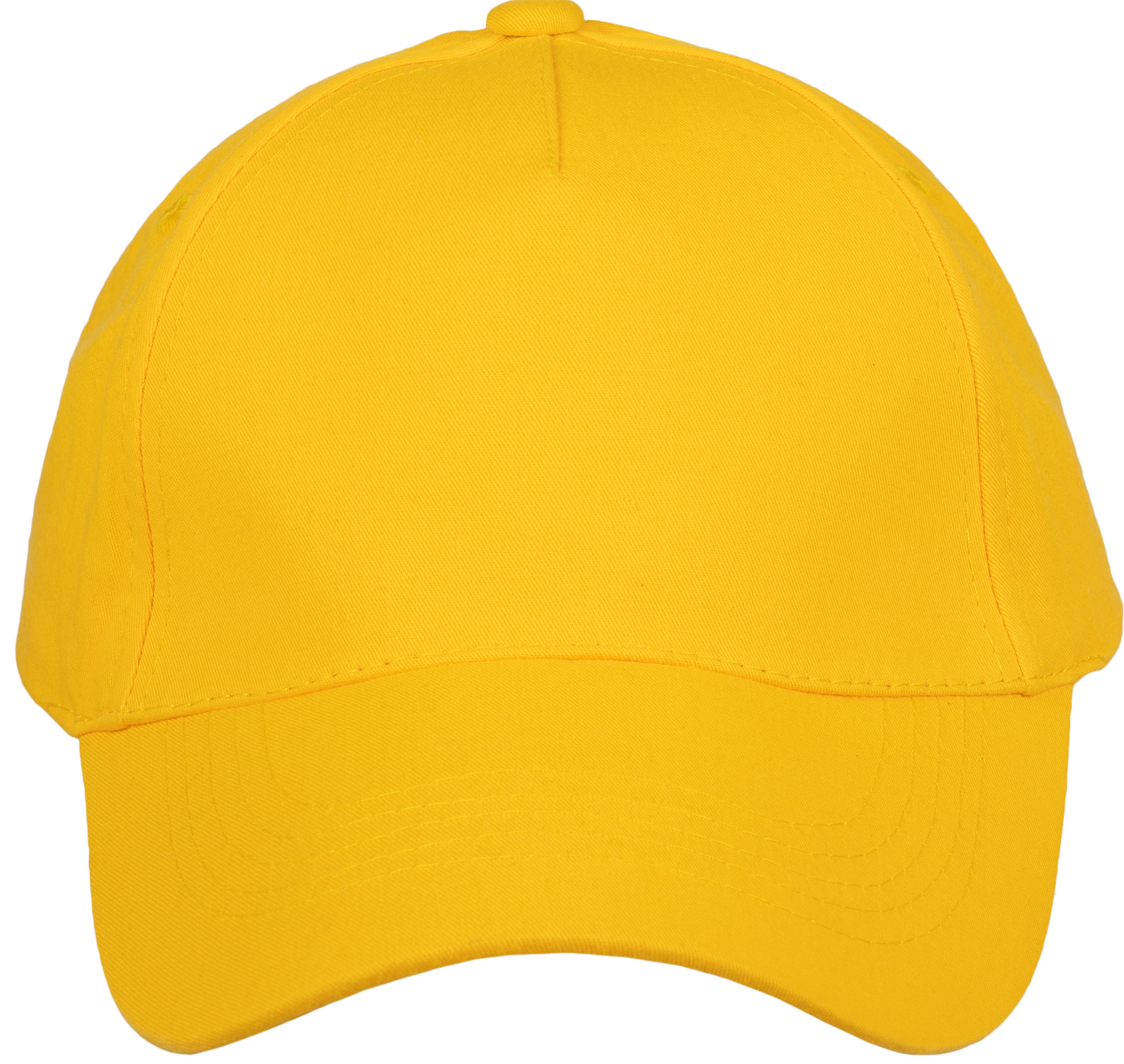 Бейсболка желтая