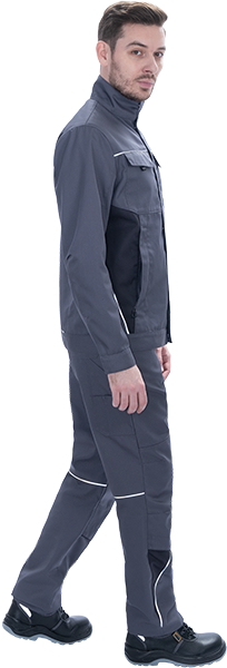 Брюки GT летние, серый-т.серый