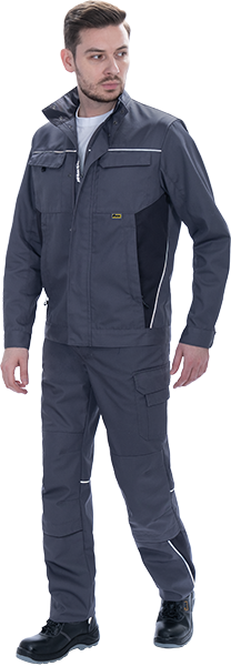 Брюки GT летние, серый-т.серый