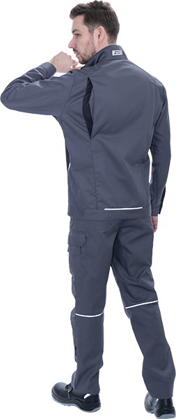 Брюки GT летние, серый-т.серый