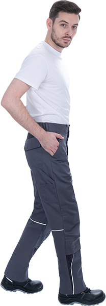 Брюки GT летние, серый-т.серый