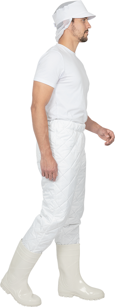 Брюки утепленные АПРЕЛЬ, белые