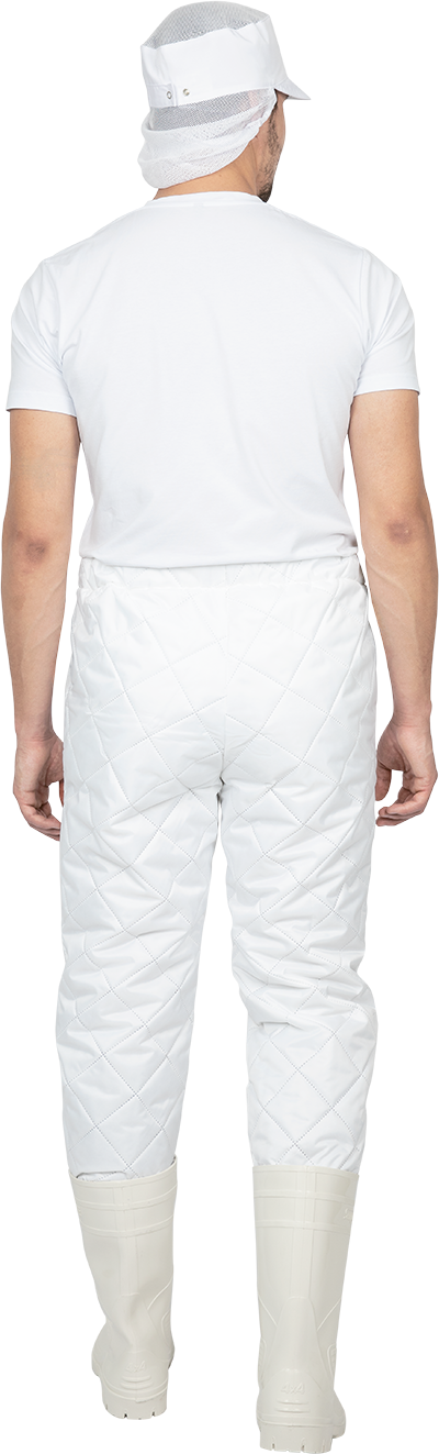 Брюки утепленные АПРЕЛЬ, белые