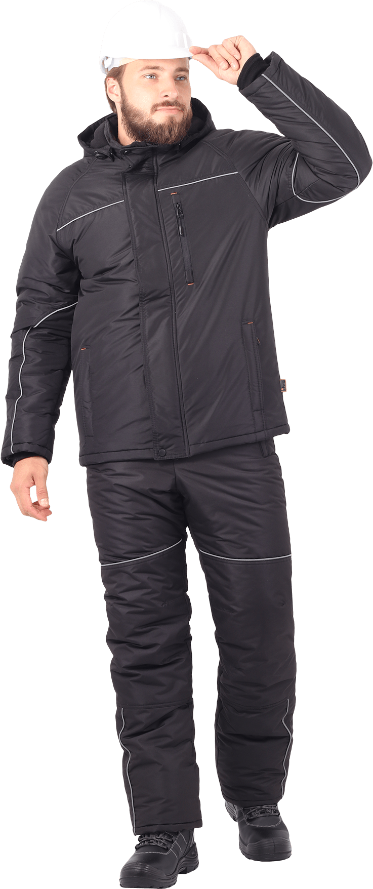 Куртка ДРАЙВ зимняя, черный