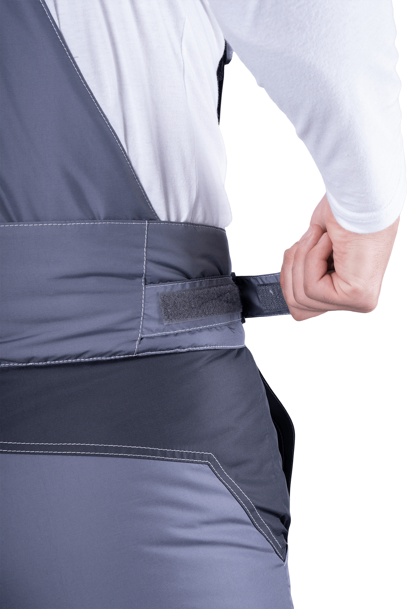 Брюки ЭДВАНС зимние, серый-т.серый-черный