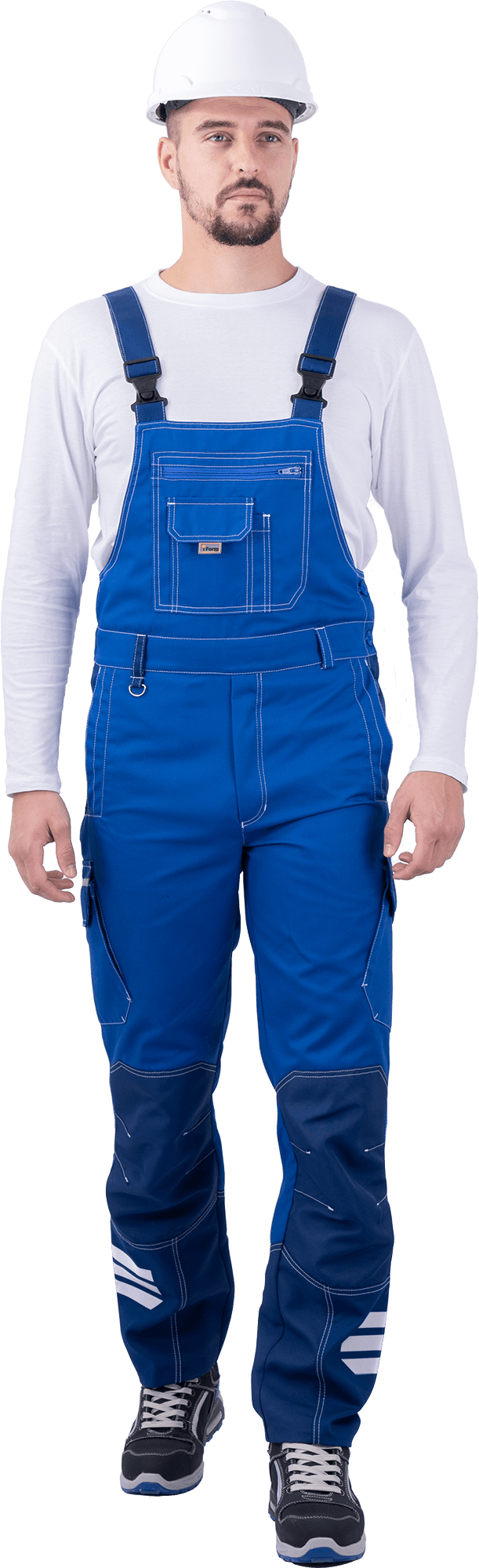 Полукомбинезон ЭДВАНС летний, василек-синий