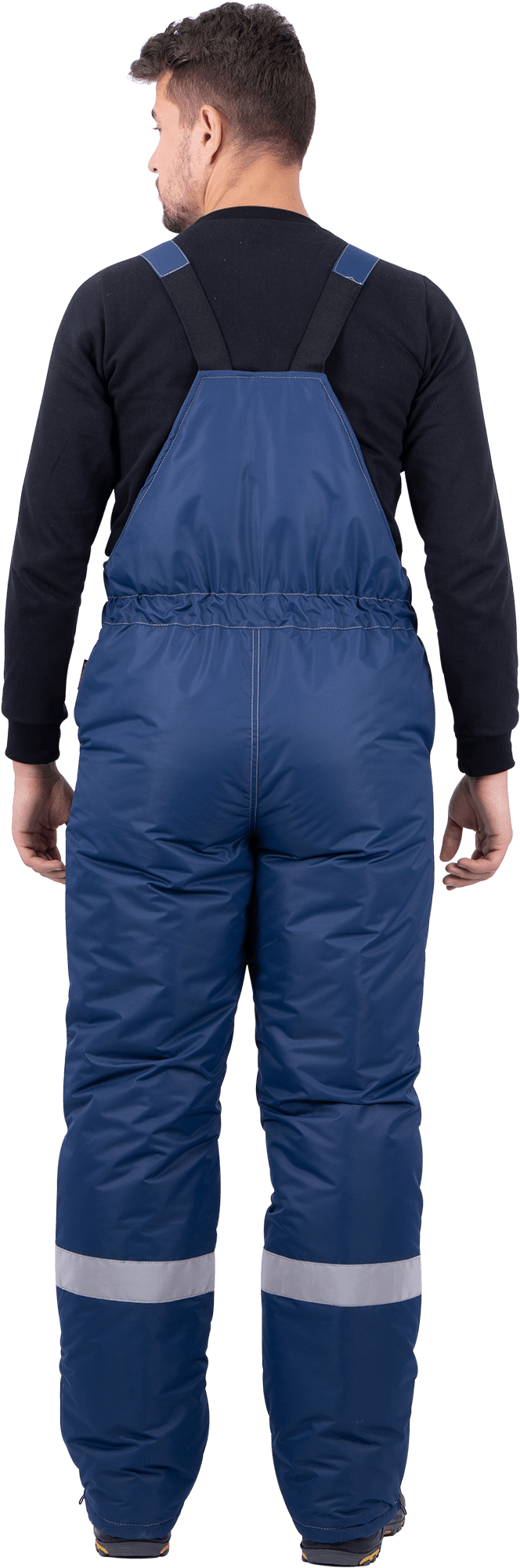 Костюм ЕНИСЕЙ зимний, синий-бежевый