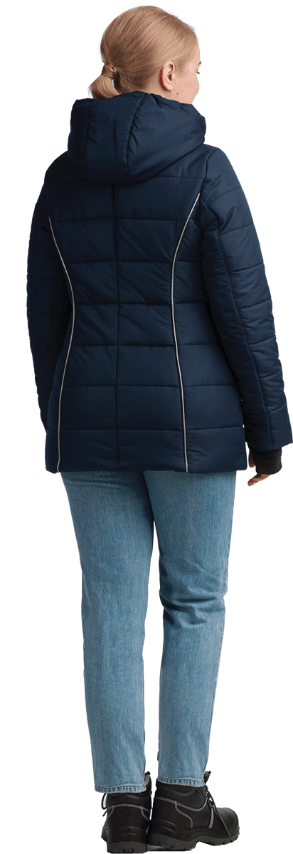 Куртка ФЬЮЖЕН зимняя, т/синий, женская