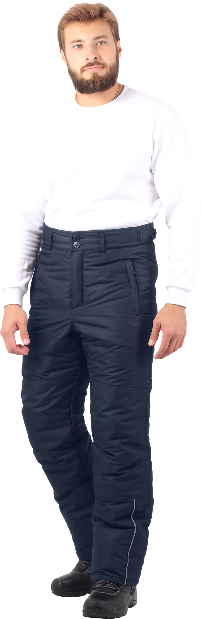 Брюки ФЬЮЖЕН зимние, синие