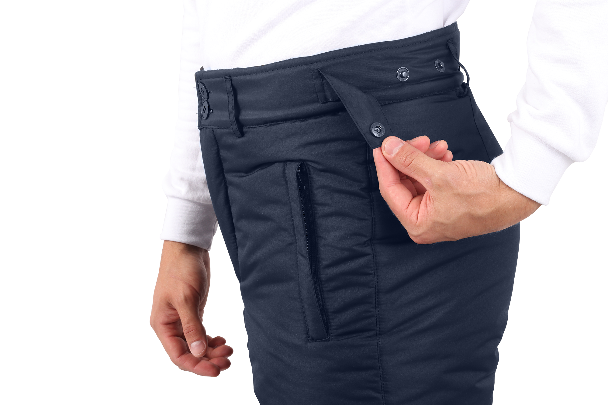 Брюки ФЬЮЖЕН зимние, синие