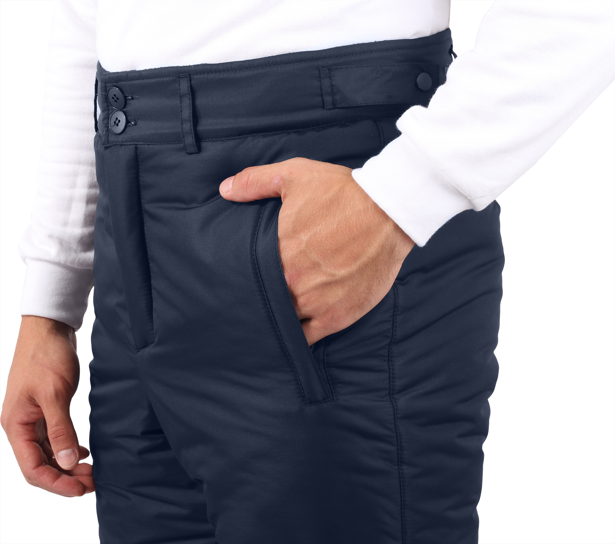 Брюки ФЬЮЖЕН зимние, синие