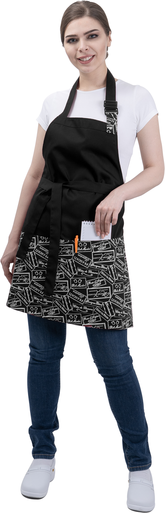 Фартук БАРИСТА, черный