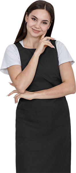 Фартук ЕВРО, черный