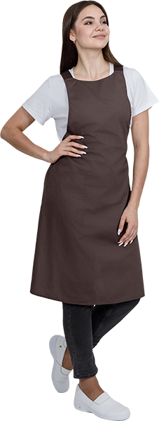 Фартук ЕВРО, коричневый