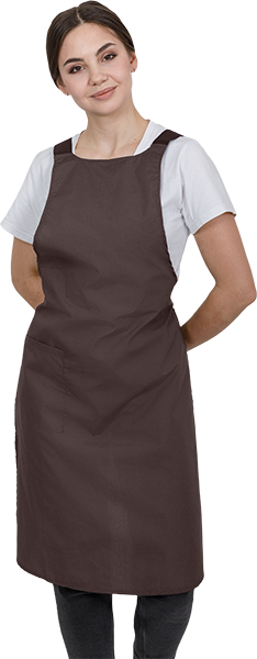 Фартук ЕВРО, коричневый