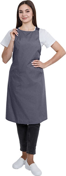 Фартук ЕВРО, серый